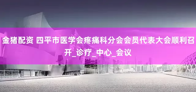 金猪配资 四平市医学会疼痛科分会会员代表大会顺利召开_诊疗_中心_会议