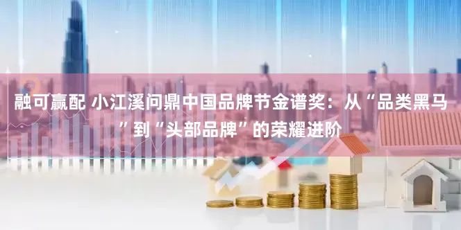 融可赢配 小江溪问鼎中国品牌节金谱奖：从“品类黑马”到“头部品牌”的荣耀进阶